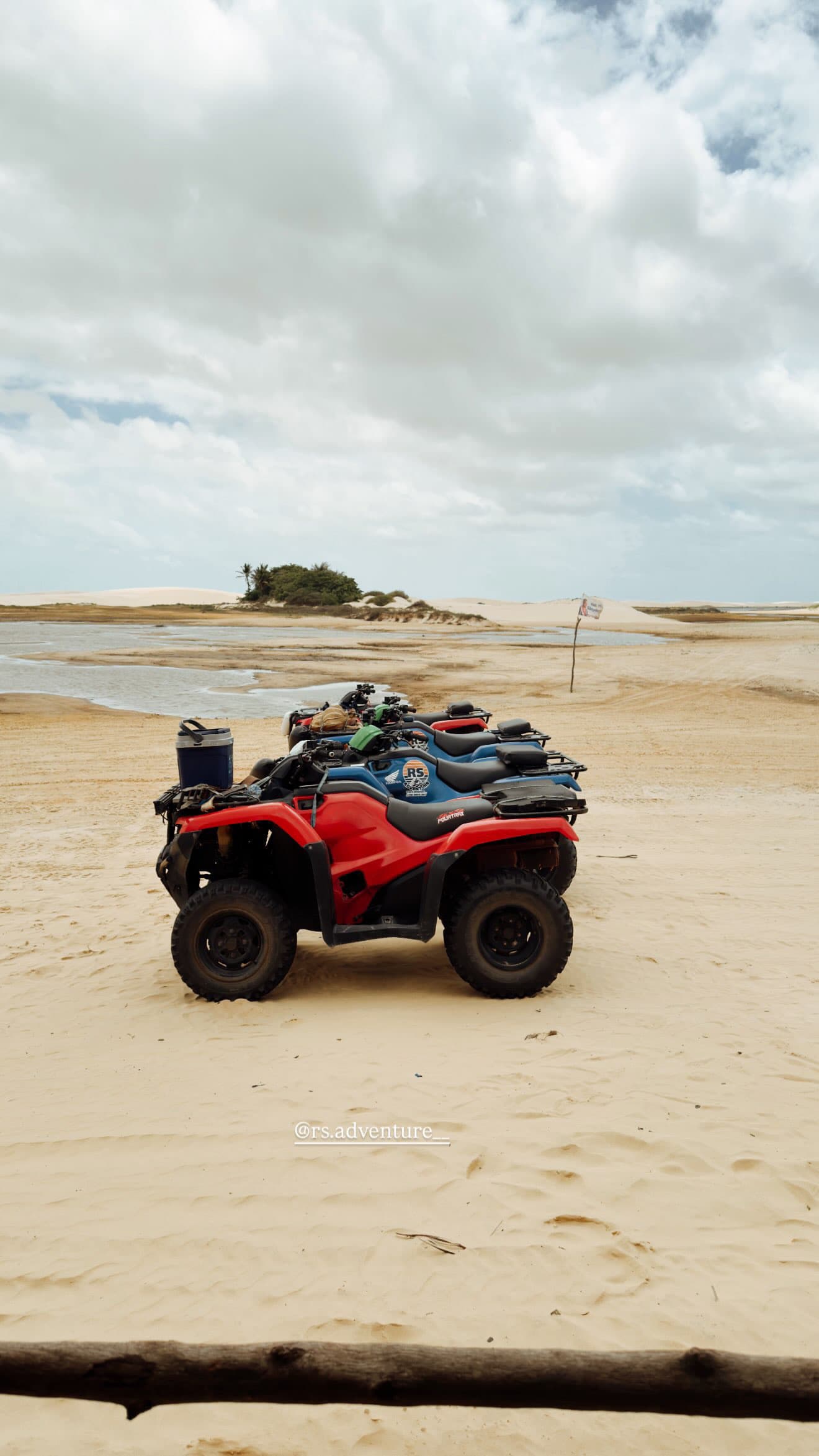 Passeio de Quadriciclo - Honda Fourtrax